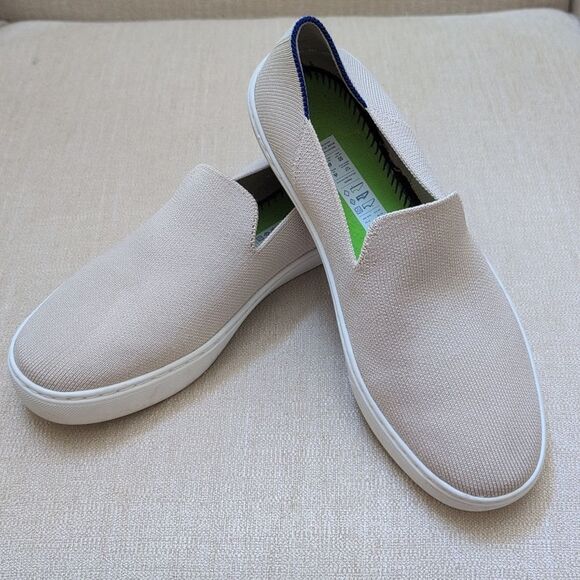 Rothy's The Original Sneaker Sand Slip-On Loafers Size 8 - Picture 7 of 7